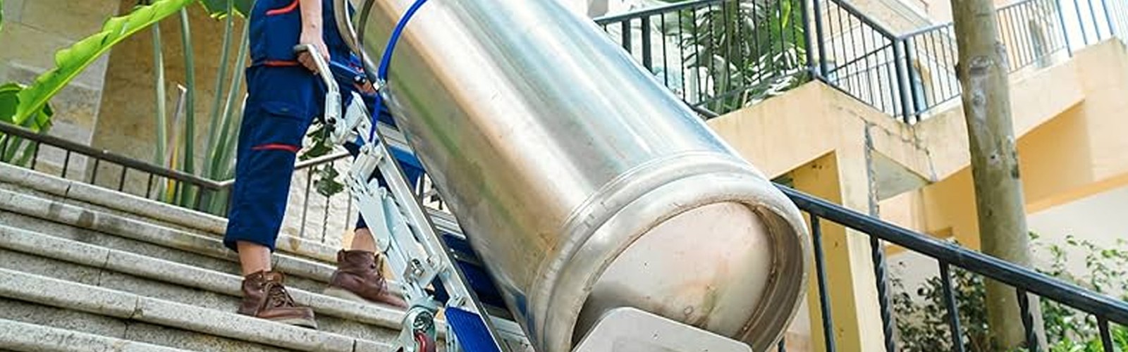 Treppensteiger – einfacher und sicherer Transport