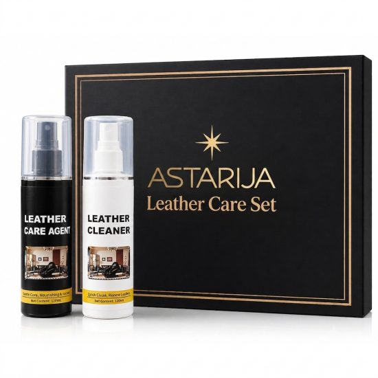 ASTARIJA Premium Set zur Lederreinigung und Lederpflege