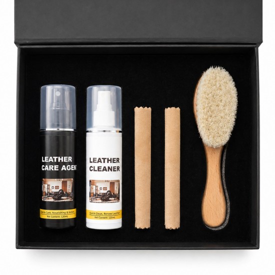 ASTARIJA Premium Set zur Lederreinigung und Lederpflege