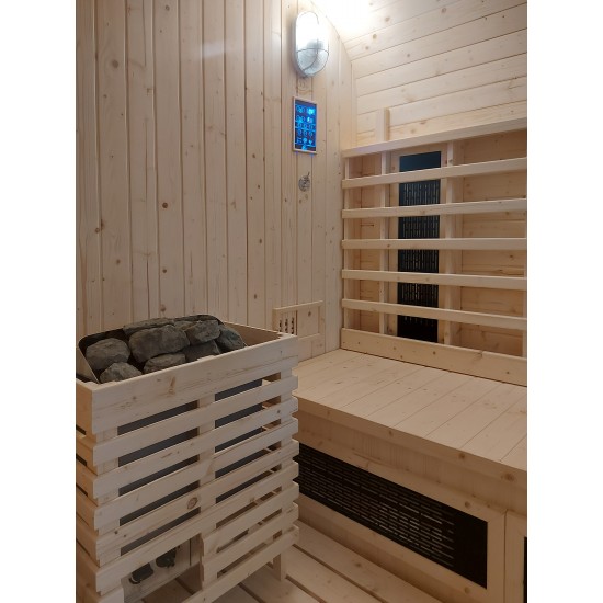 JJSPA JZC220 – Kombinierte Außensauna