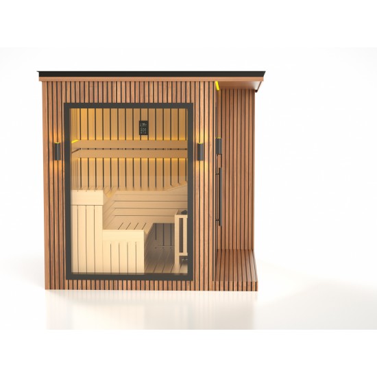 JJSPA ZEN CUBE CLASSIC - Finnische Außensauna