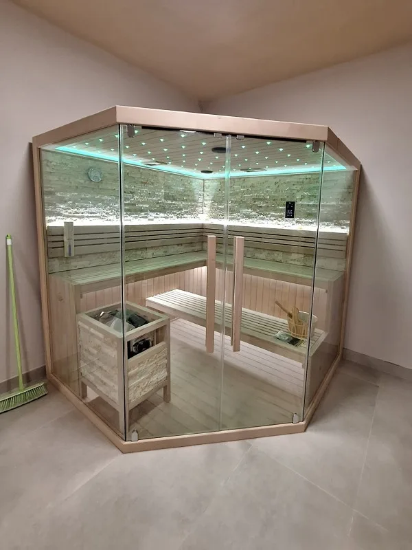 JJSPA JK200 Eck-Finnische Sauna
