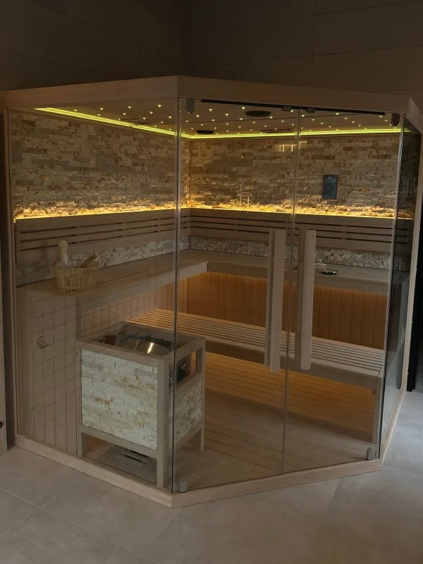 JJSPA JK200 Eck-Finnische Sauna