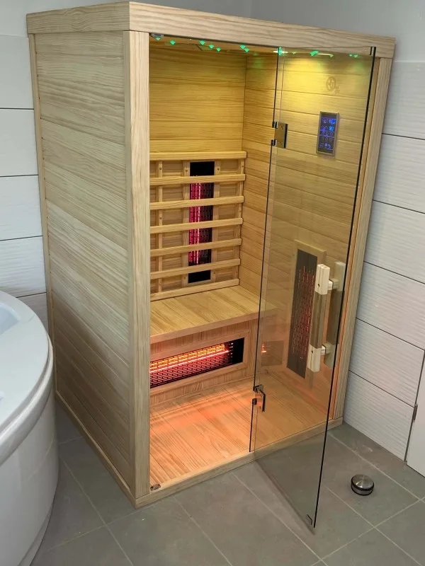 JJSPA JI120 Infrarotkabine im Badezimmer
