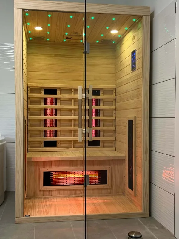 JJSPA JI120 Infrarotkabine im Badezimmer