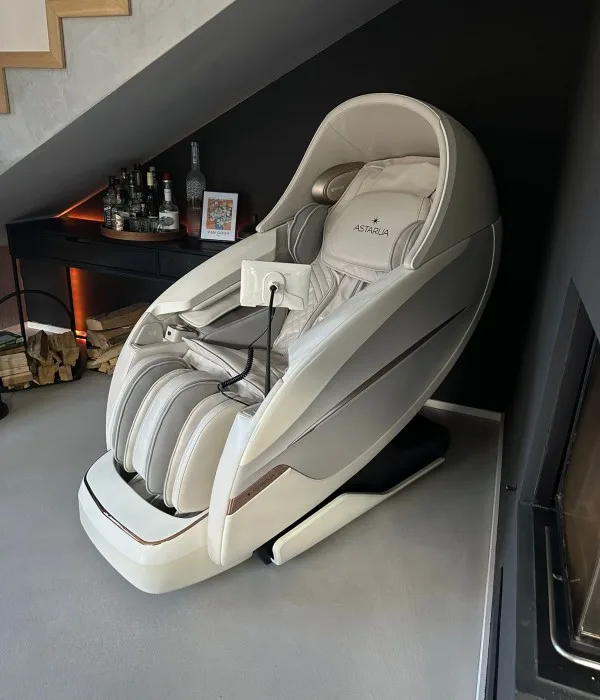 Massagesessel ASTARIJA AJ-131 PLUS in Weiß
