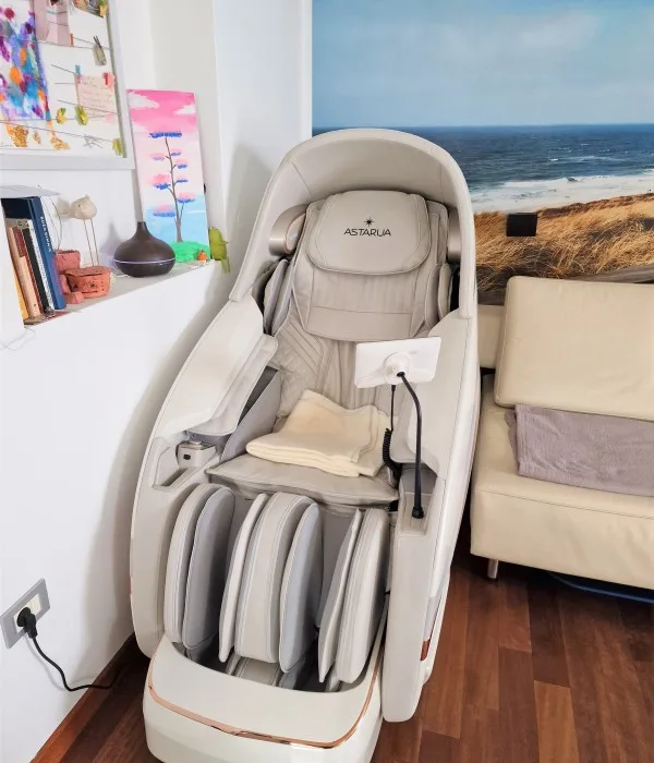 Massagesessel ASTARIJA AJ-131 PLUS in Weiß