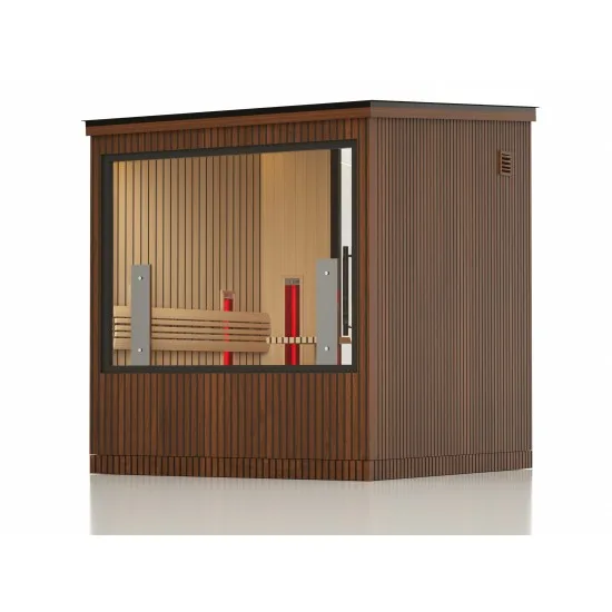 JJSPA ZEN CUBE HYBRID CLASSIC – Kombinierte Außensauna