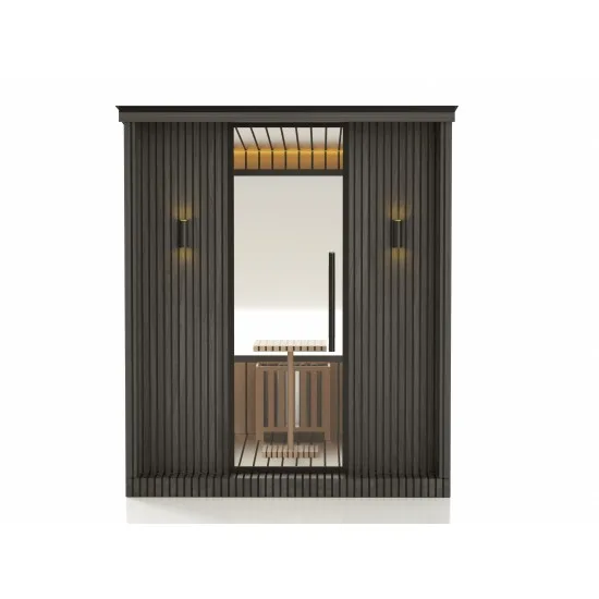 JJSPA ZEN CUBE HYBRID CLASSIC – Kombinierte Außensauna
