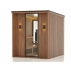 JJSPA ZEN CUBE HYBRID CLASSIC – Kombinierte Außensauna