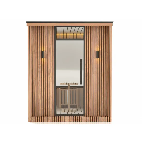 JJSPA ZEN CUBE HYBRID CLASSIC – Kombinierte Außensauna