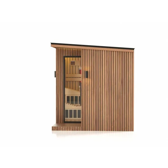 JJSPA ZEN CUBE HYBRID ELEGANCE - Kombinierte Außensauna