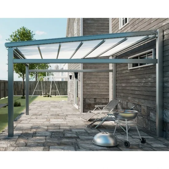 JJSPA EasyGlide – Pergola mit Schiebedach