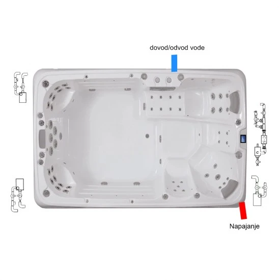 JJSPA Beta 6151 - Swim Spa