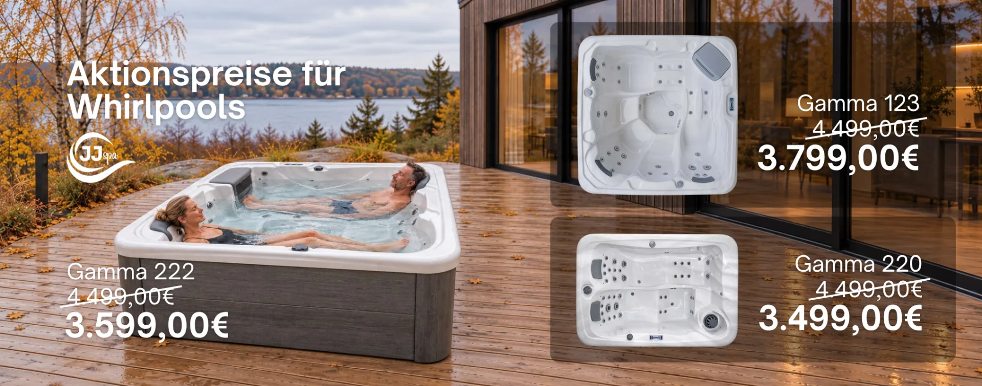 Aktionspreise für Whirlpools