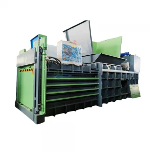 JJ POWER JHS100T - Horizontale halbautomatische Abfallpresse