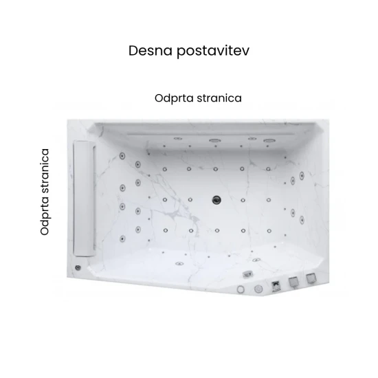 JJSPA VITALIA - Whirlpool-Badewanne